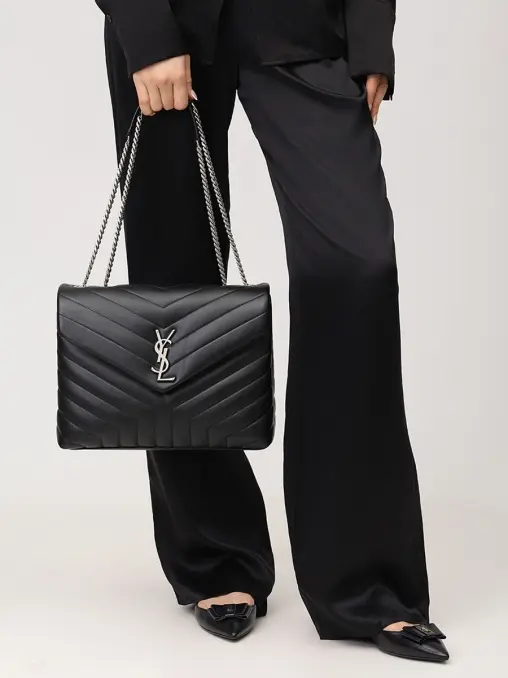 Сумка кожаная Loulou SAINT LAURENT