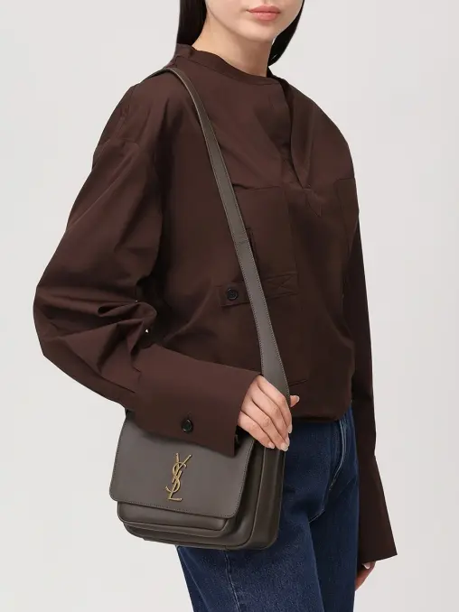 Сумка кожаная Niki SAINT LAURENT