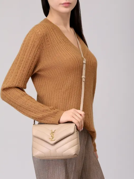 Сумка кожаная Loulou SAINT LAURENT