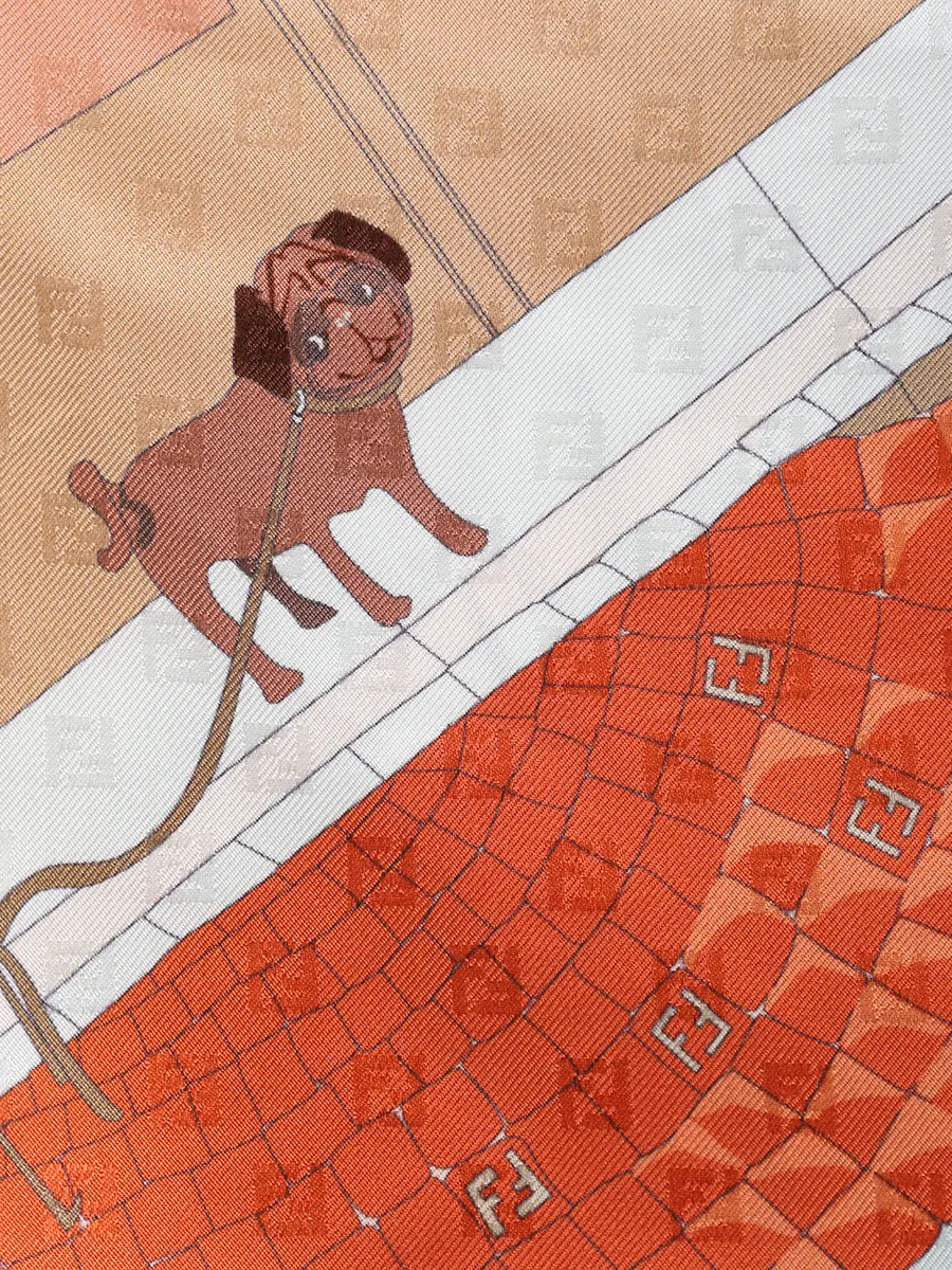 Платок шелковый