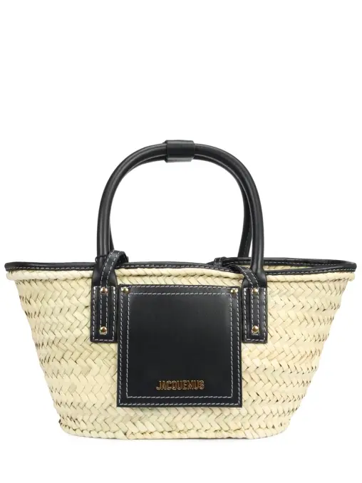 Сумка плетеная Le Petit Panier Soleil JACQUEMUS