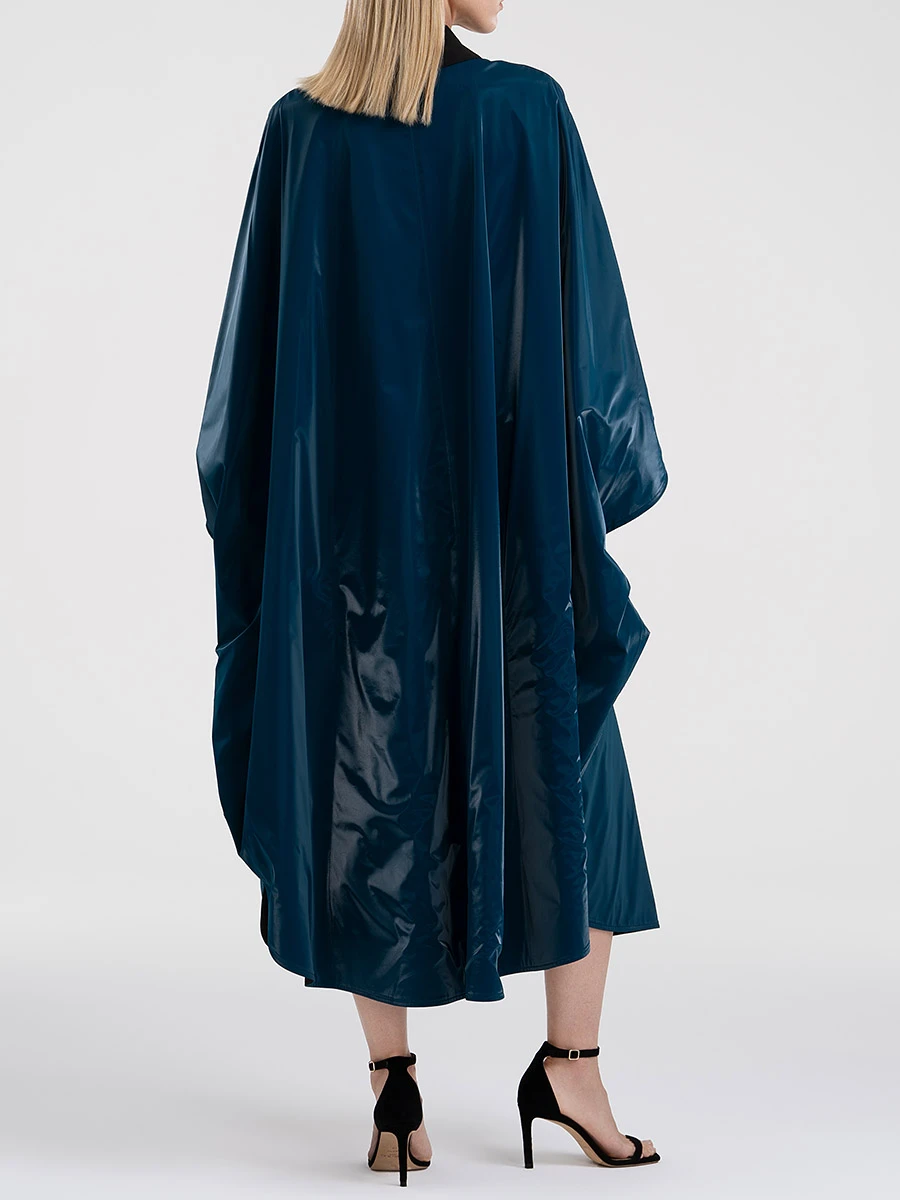 Плащ однотонный