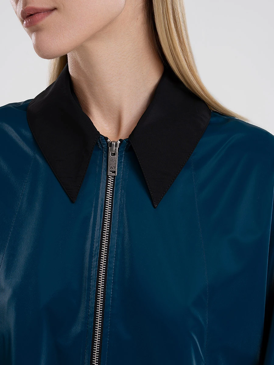 Плащ однотонный