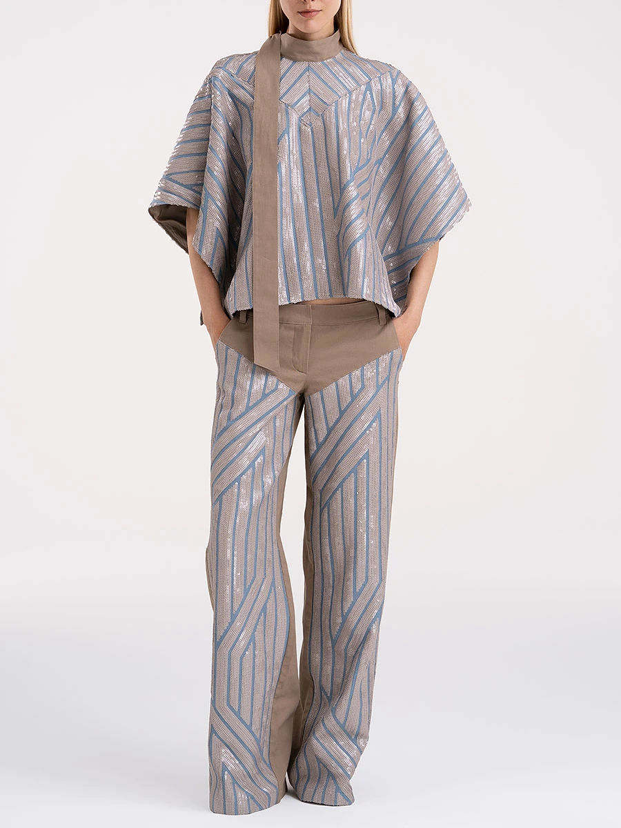 Кейп с пайетками