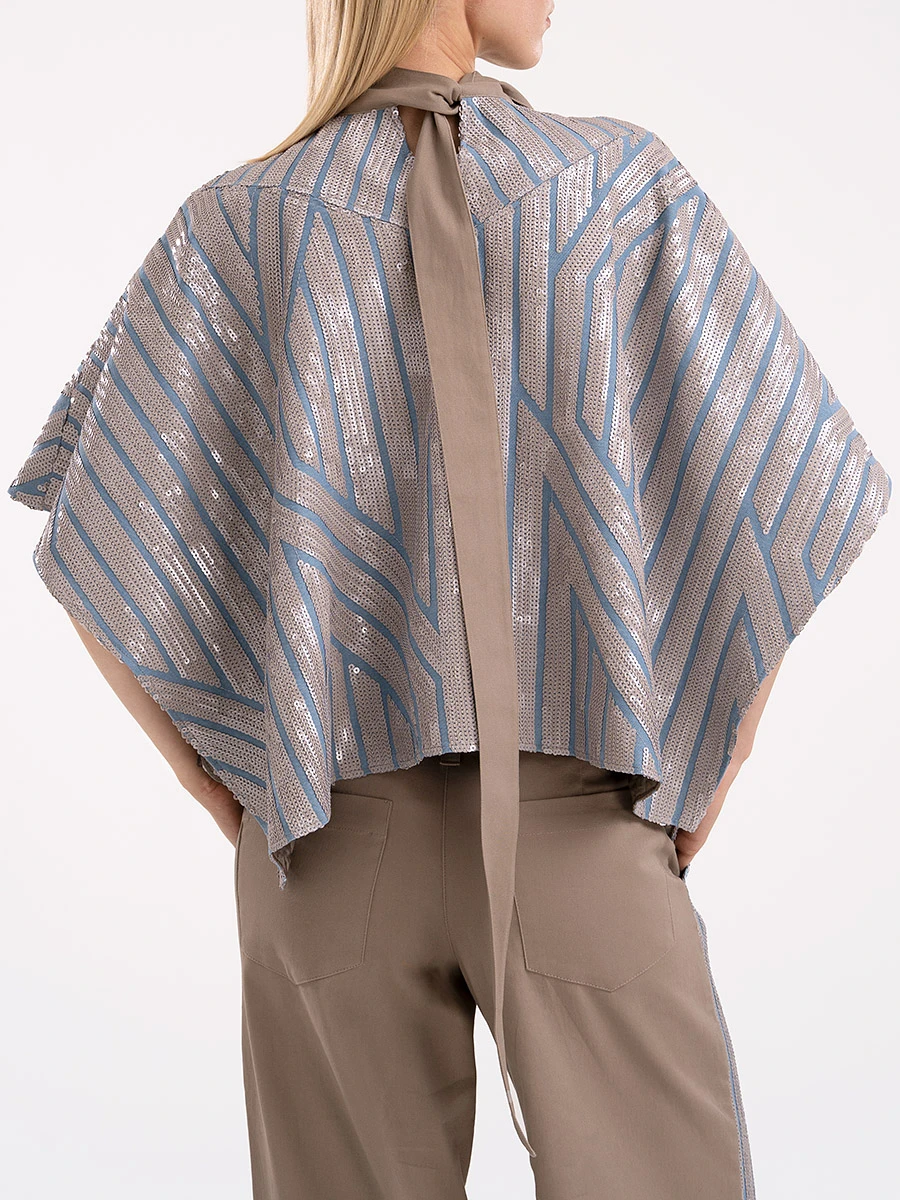 Кейп с пайетками