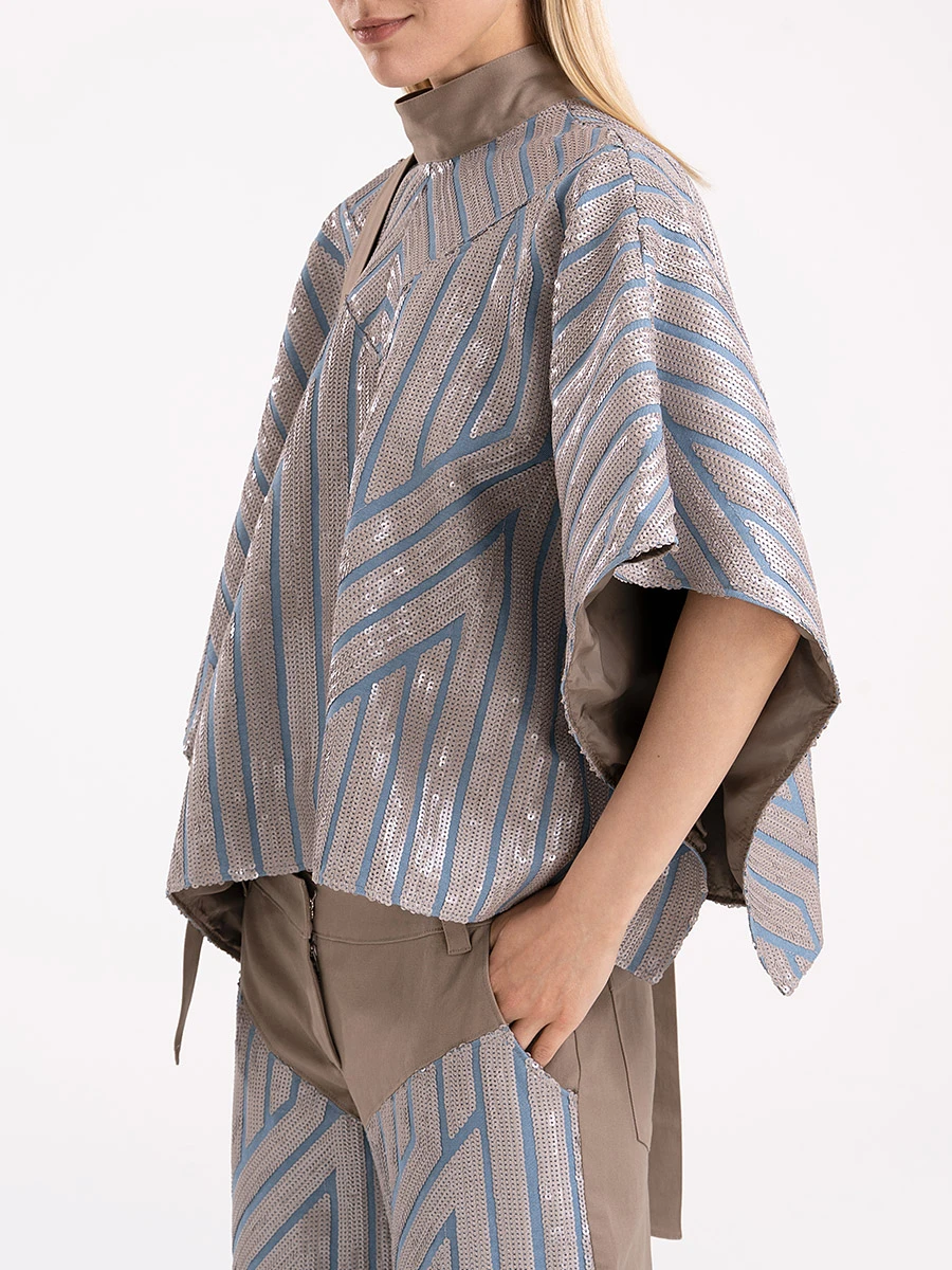 Кейп с пайетками