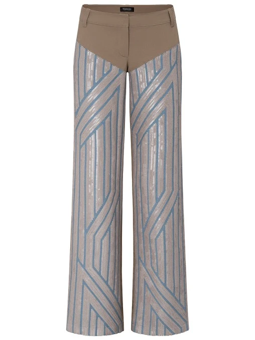 Джинсы с пайетками WITHOUT FAIL