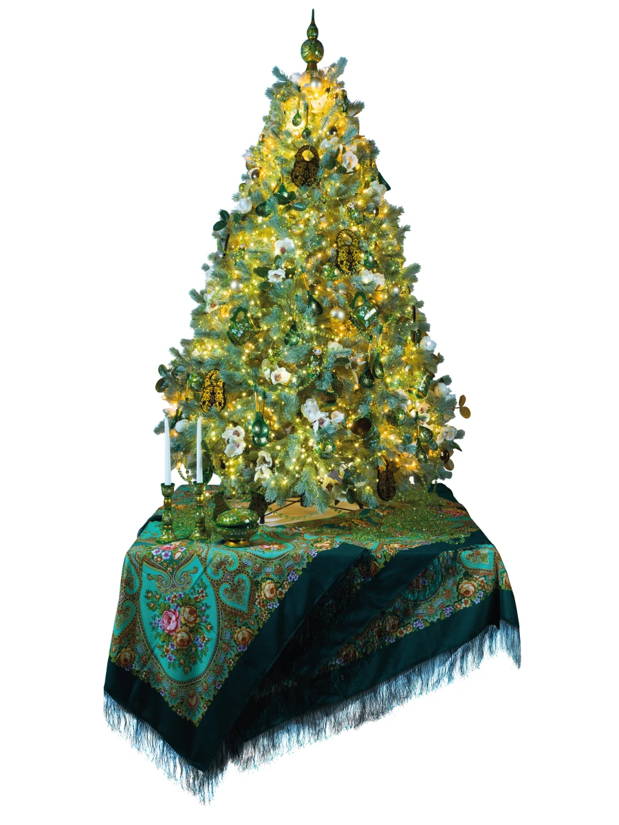 Ёлка В память Людмилы Зыкиной Ландыши