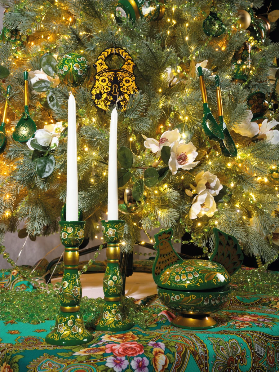 Ёлка В память Людмилы Зыкиной Ландыши