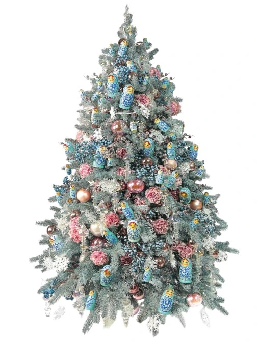 Ёлка Рассвет на Москве-реке ЕЛКИ РОССИИ