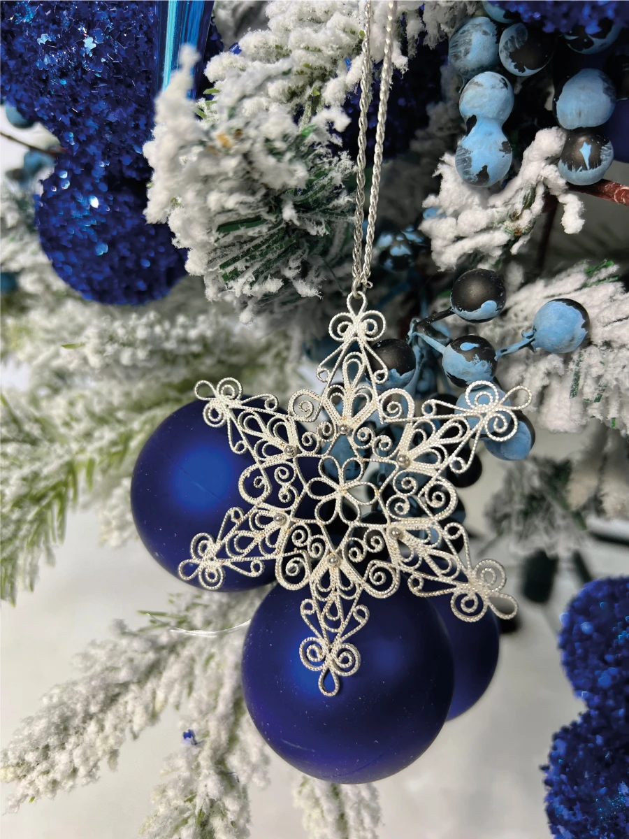 Ёлка Морозные узоры