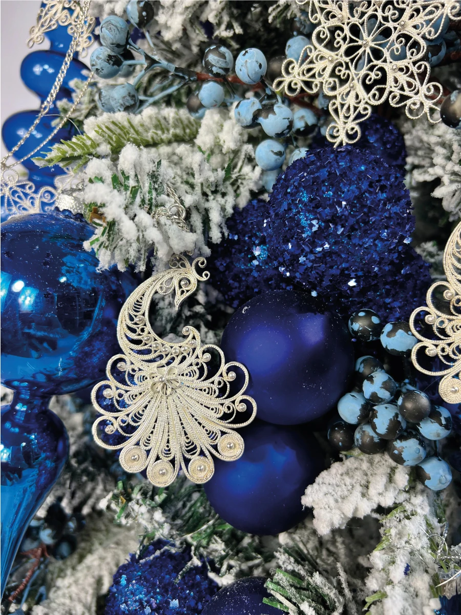 Ёлка Морозные узоры