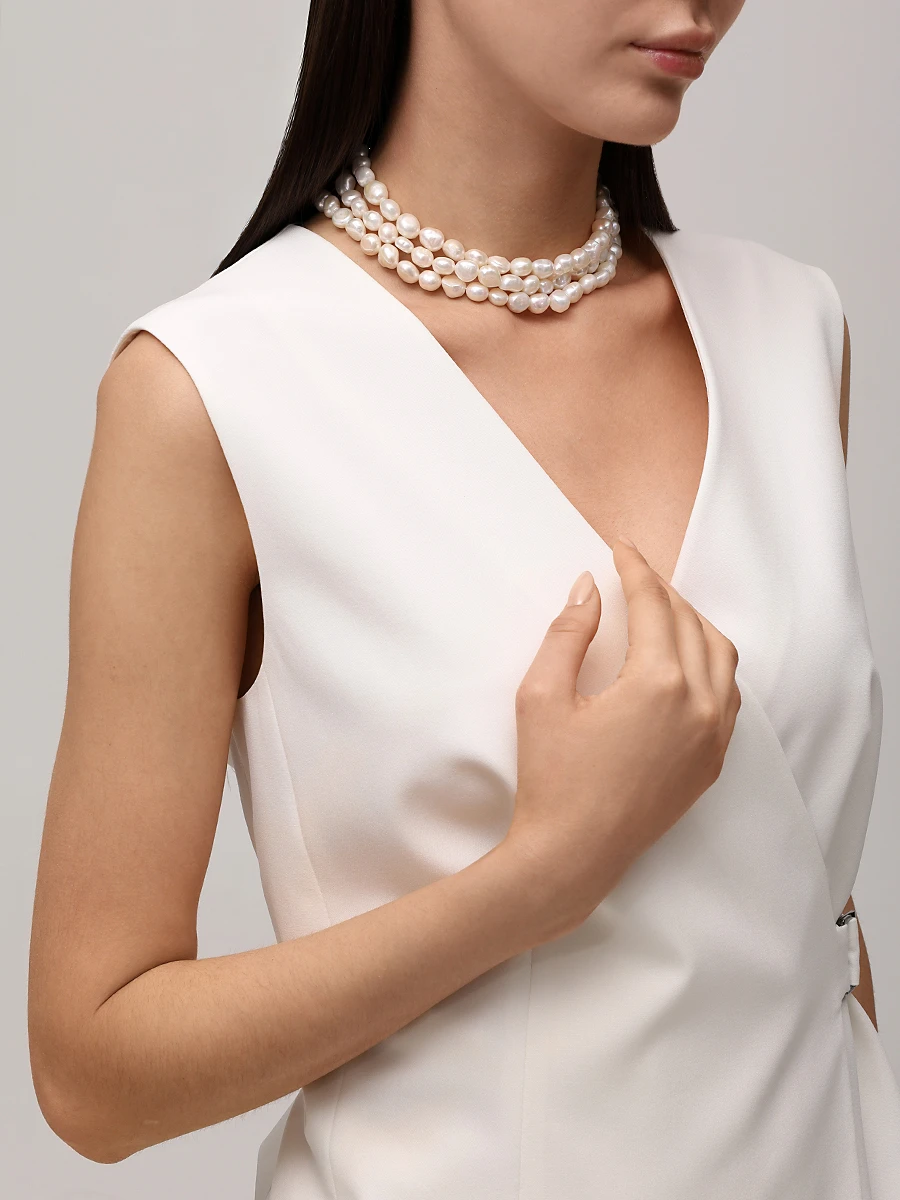 Чокер из жемчуга