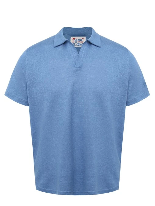 Поло льняное MC2 SAINT BARTH