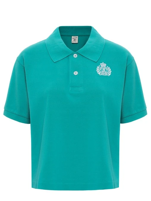 Поло хлопковое SPORTY & RICH