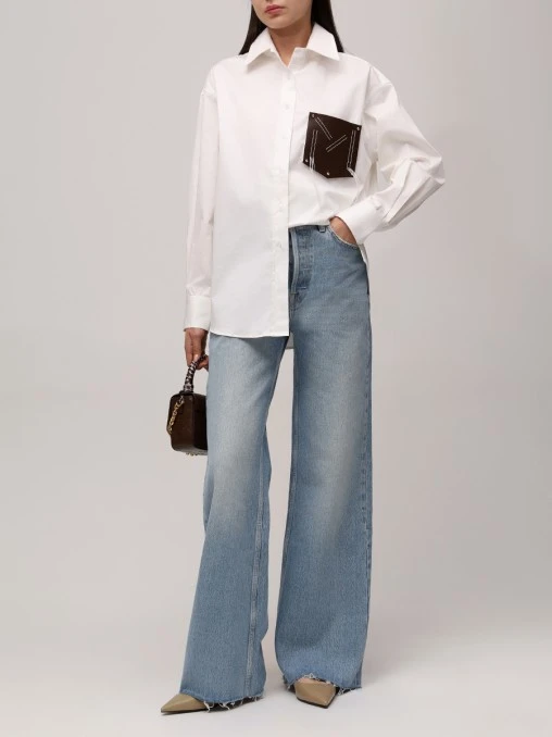 Рубашка хлопковая MUSE ME