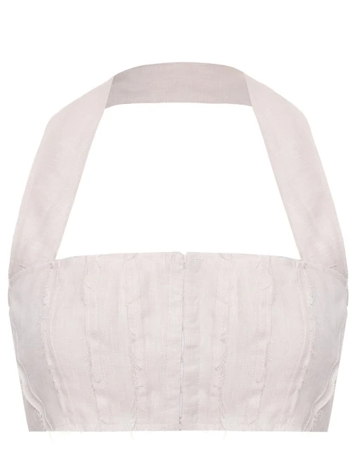 Кроп-топ льняной MUSE ME