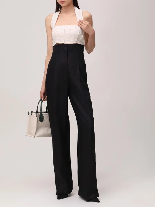 Кроп-топ льняной MUSE ME