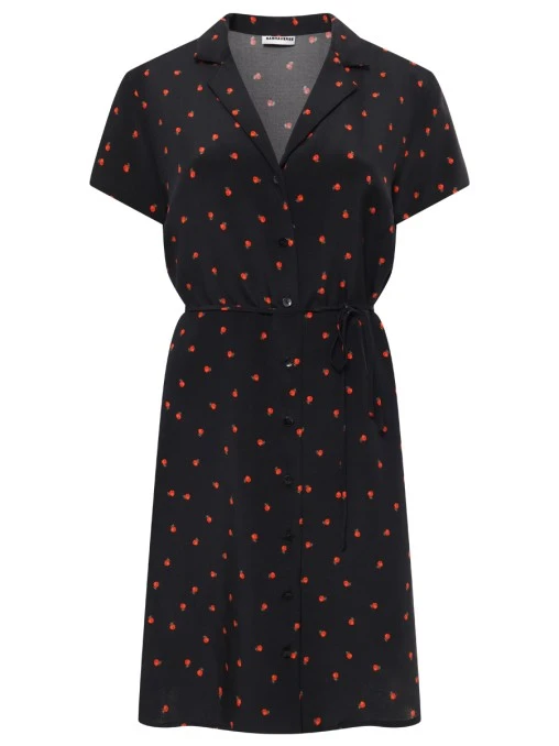 Платье из шелка и вискозы SASHAVERSE