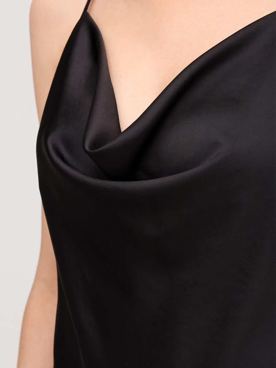 Платье-комбинация атласное