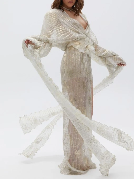 Платье из фатина MAISON ESVE