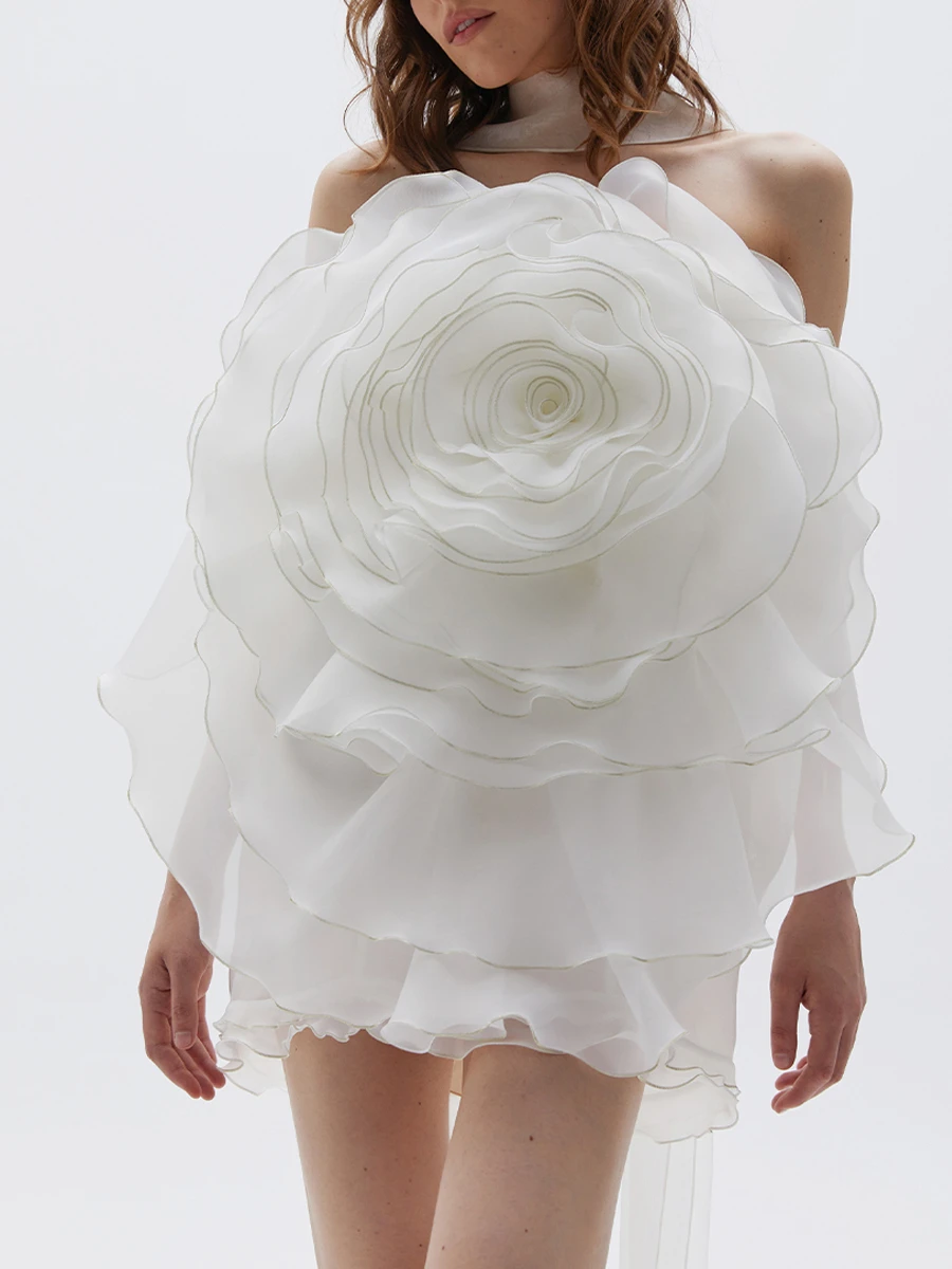 Платье из органзы