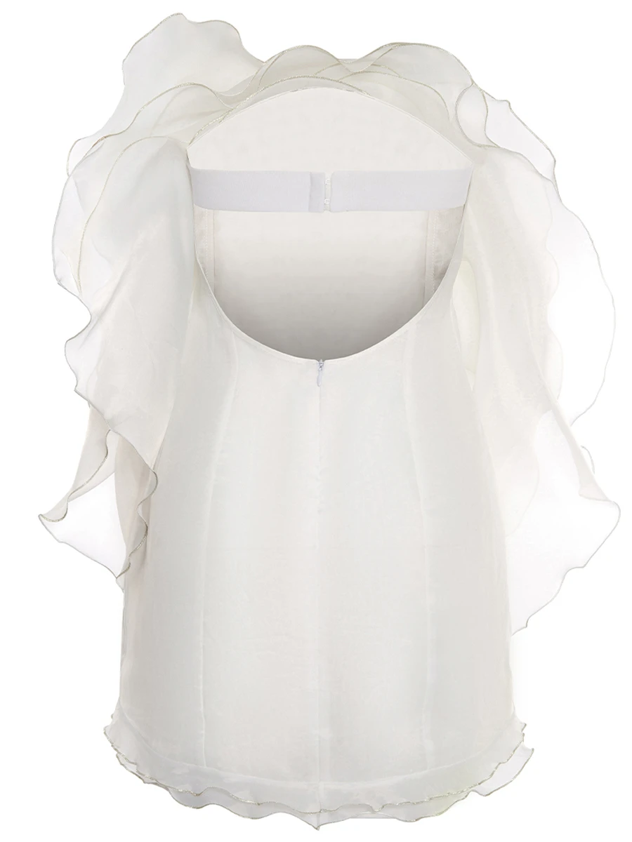 Платье из органзы