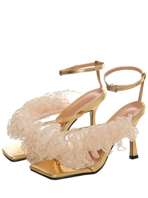 Босоножки с декором MAISON ESVE