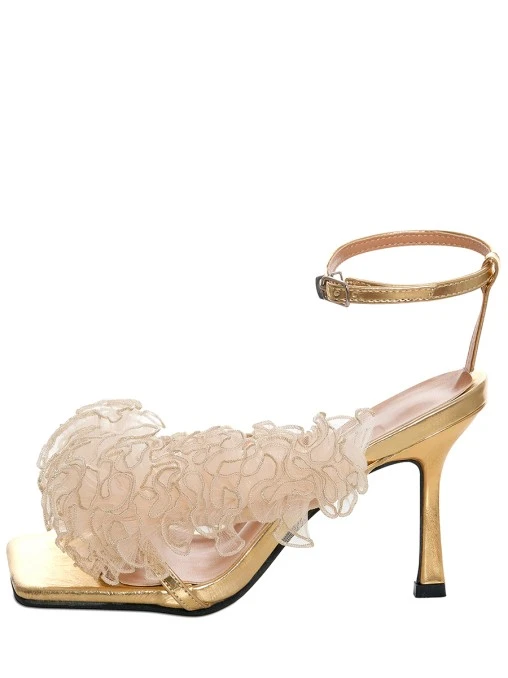 Босоножки с декором MAISON ESVE