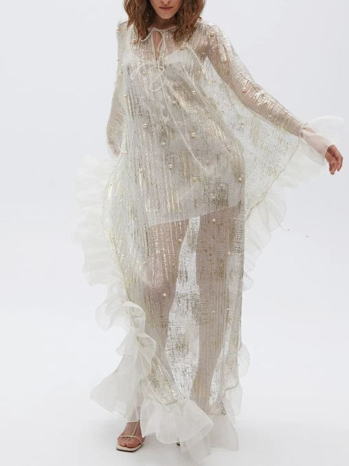 Платье из фатина MAISON ESVE