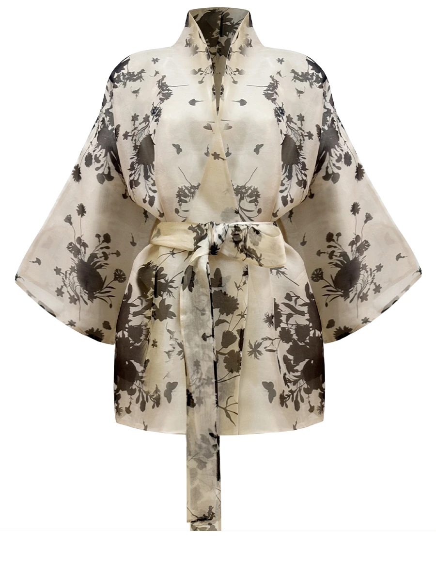 Кимоно шелковое