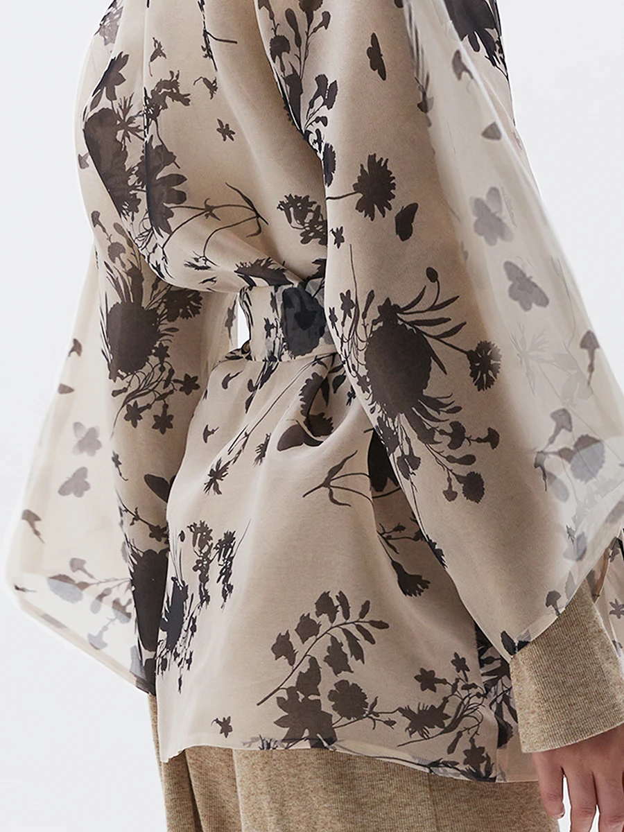 Кимоно шелковое