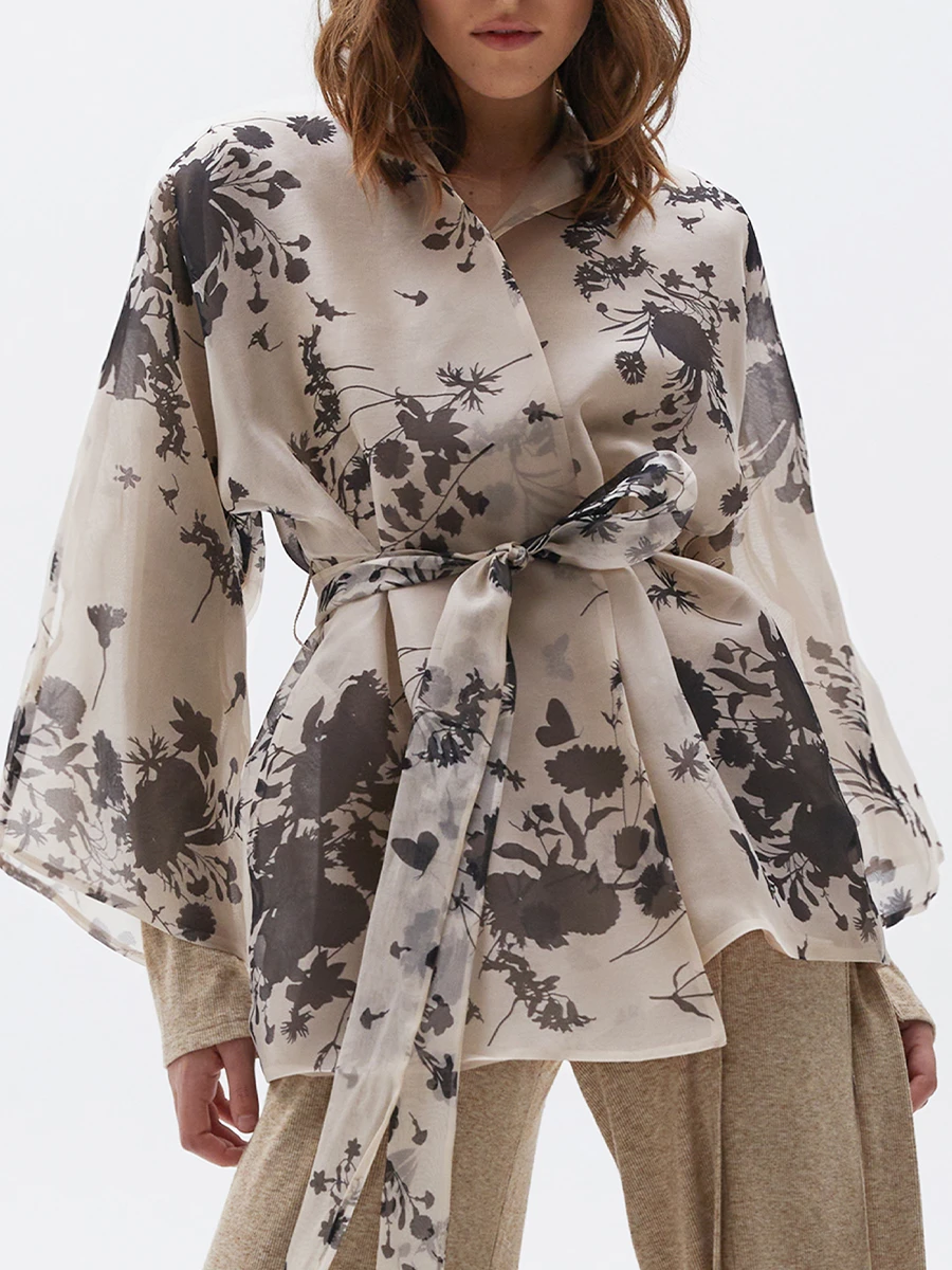 Кимоно шелковое