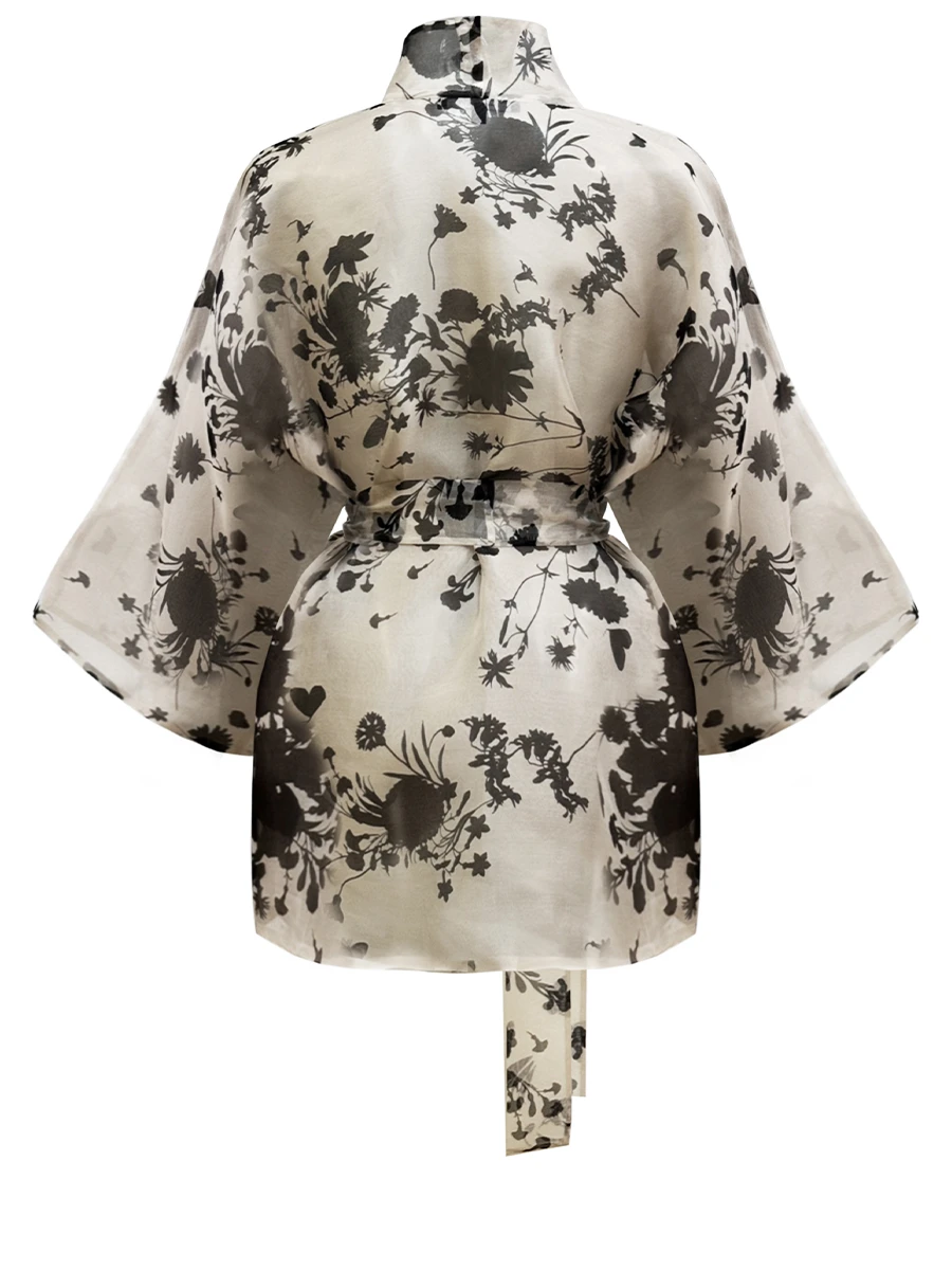 Кимоно шелковое