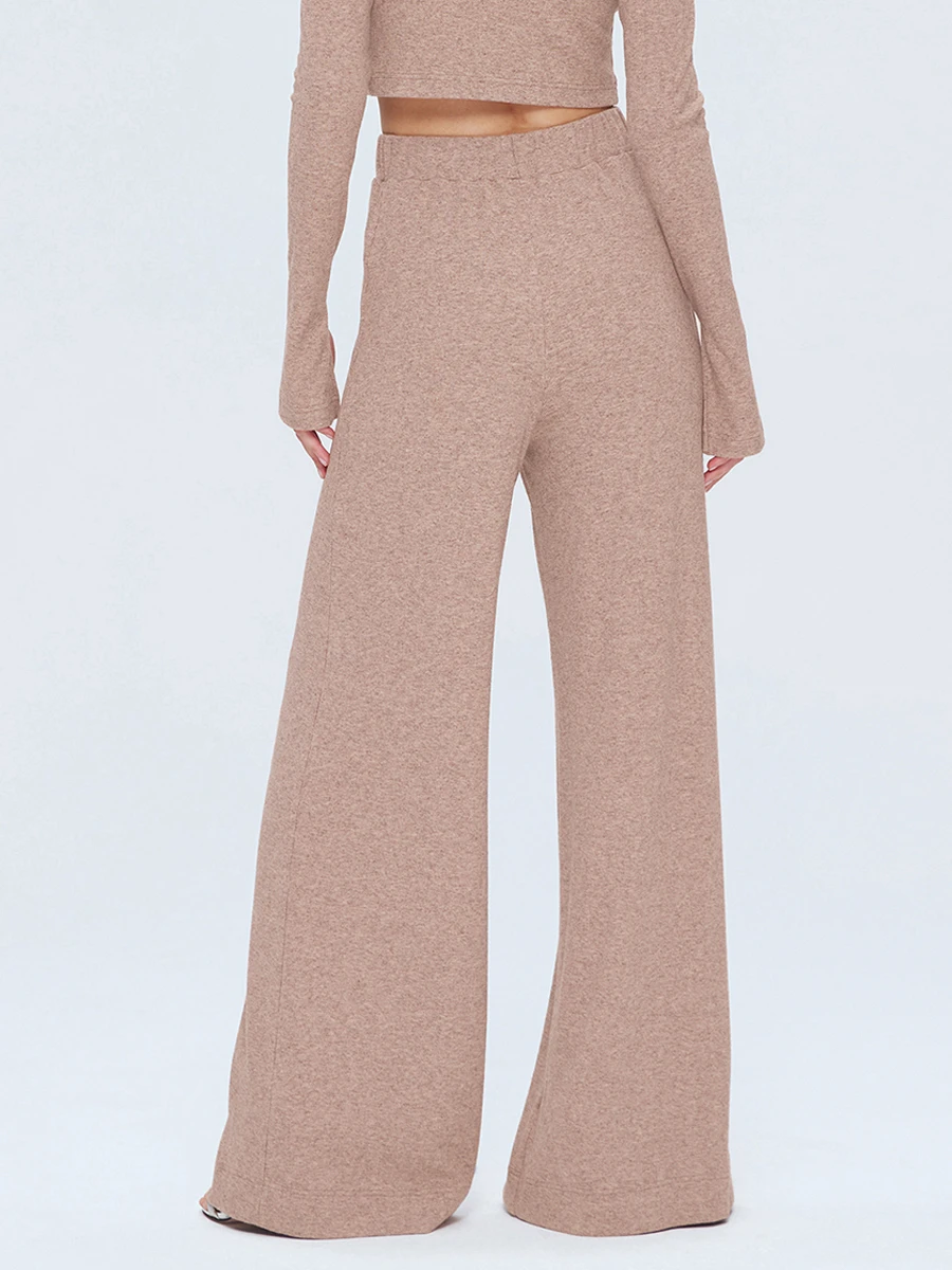 Брюки однотонные