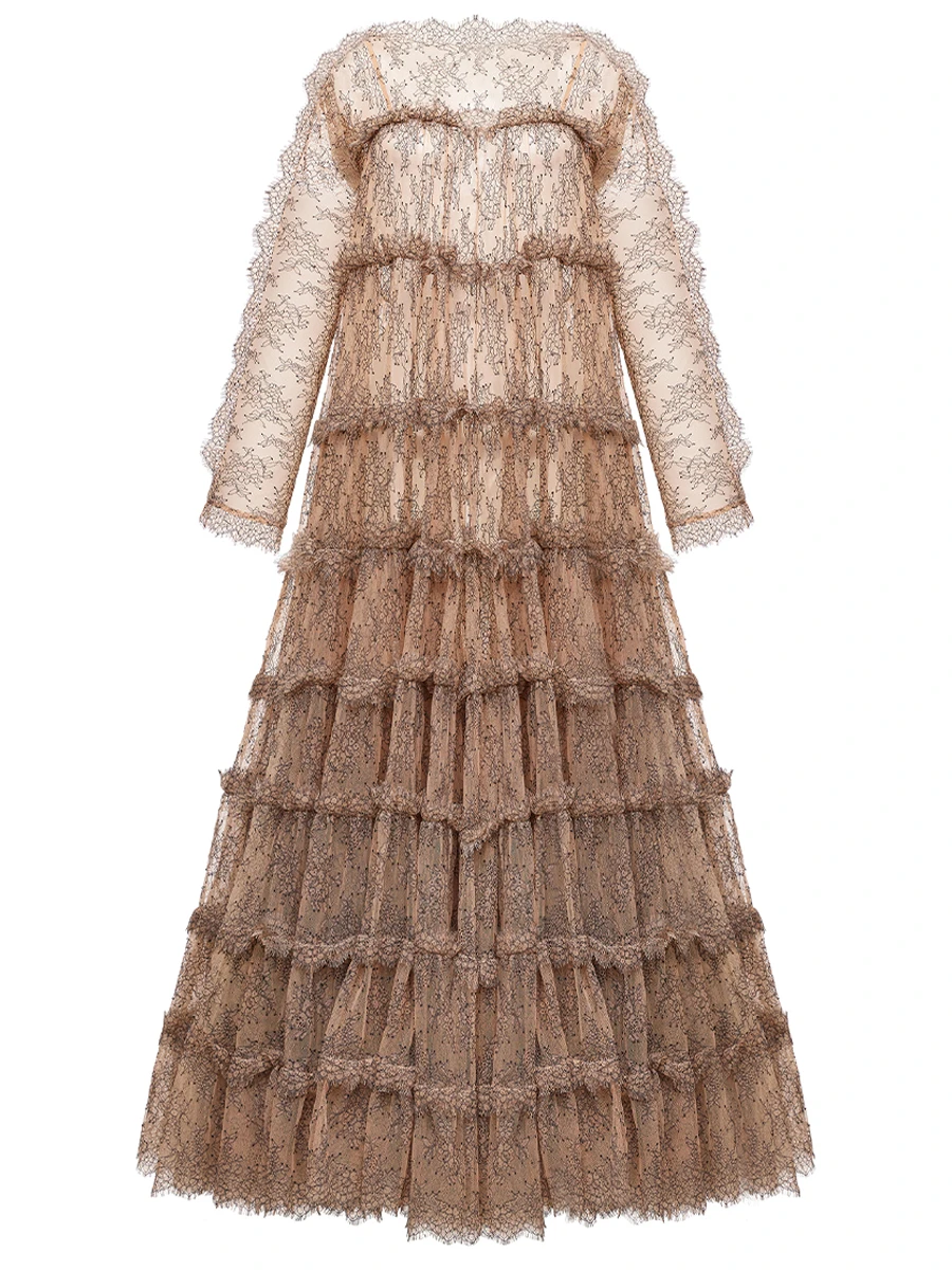 Платье кружевное