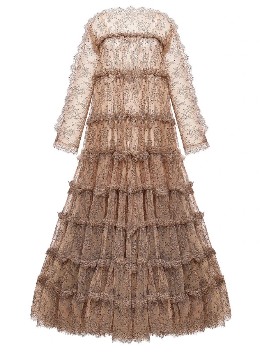 Платье кружевное