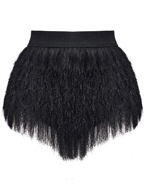 Шорты с бахромой MAISON ESVE