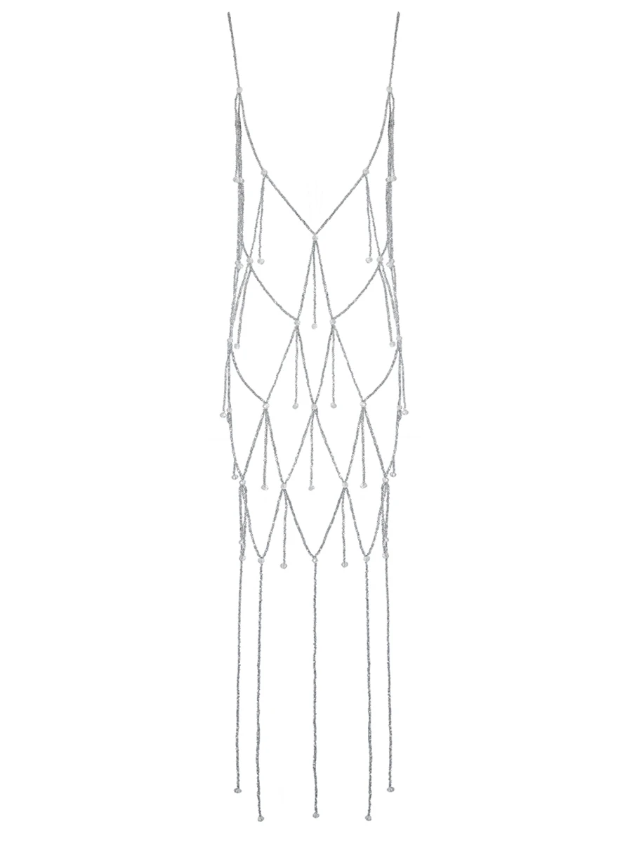 Сарафан из бусин