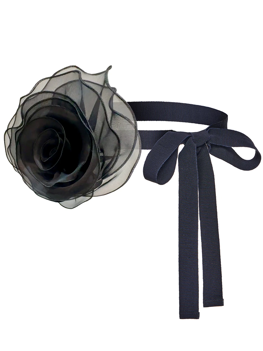 Брошь шелковая «Blossom»