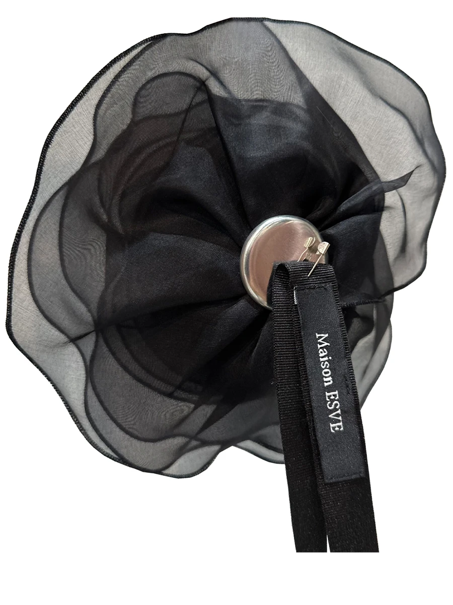 Брошь шелковая «Blossom»