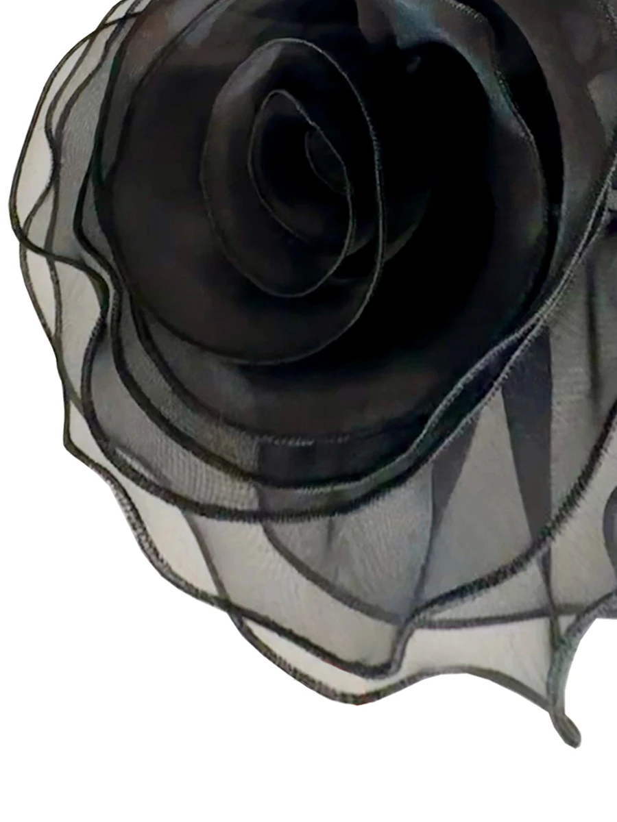 Брошь шелковая «Blossom»