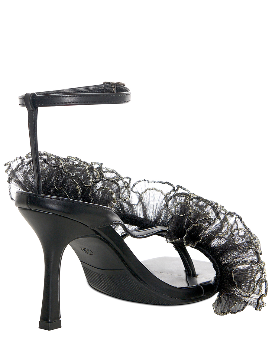 Босоножки с декором