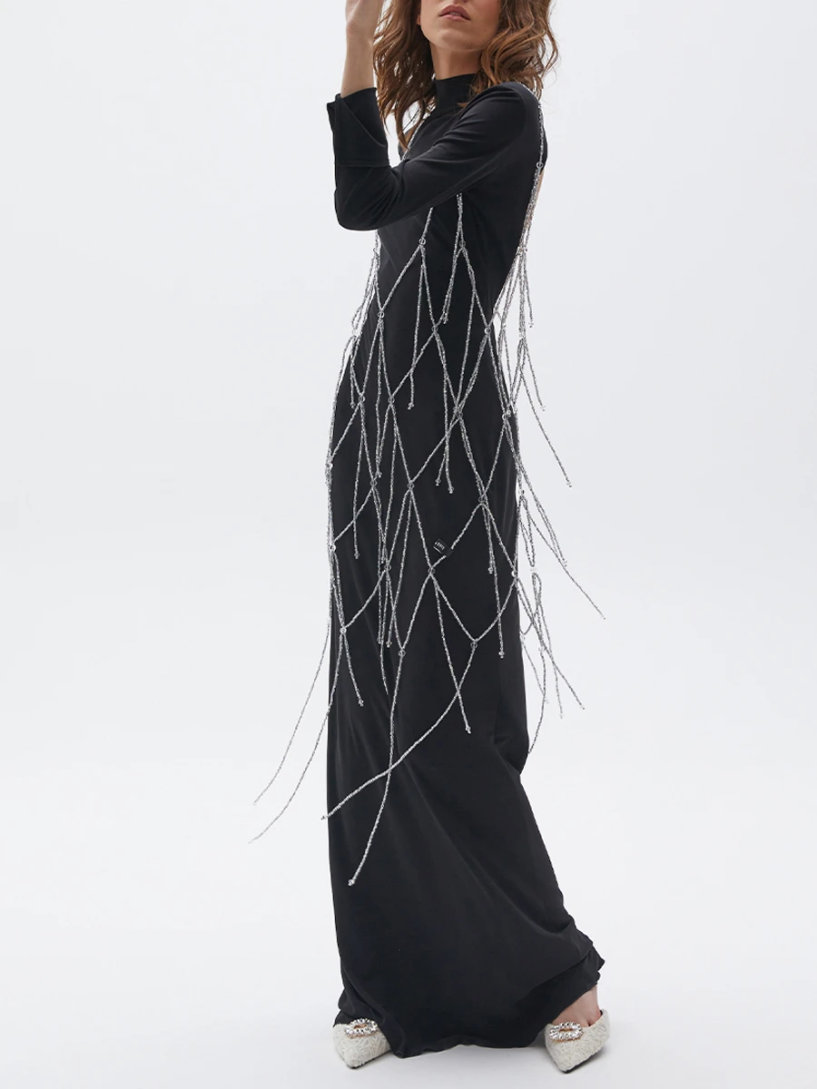 Платье из вискозы