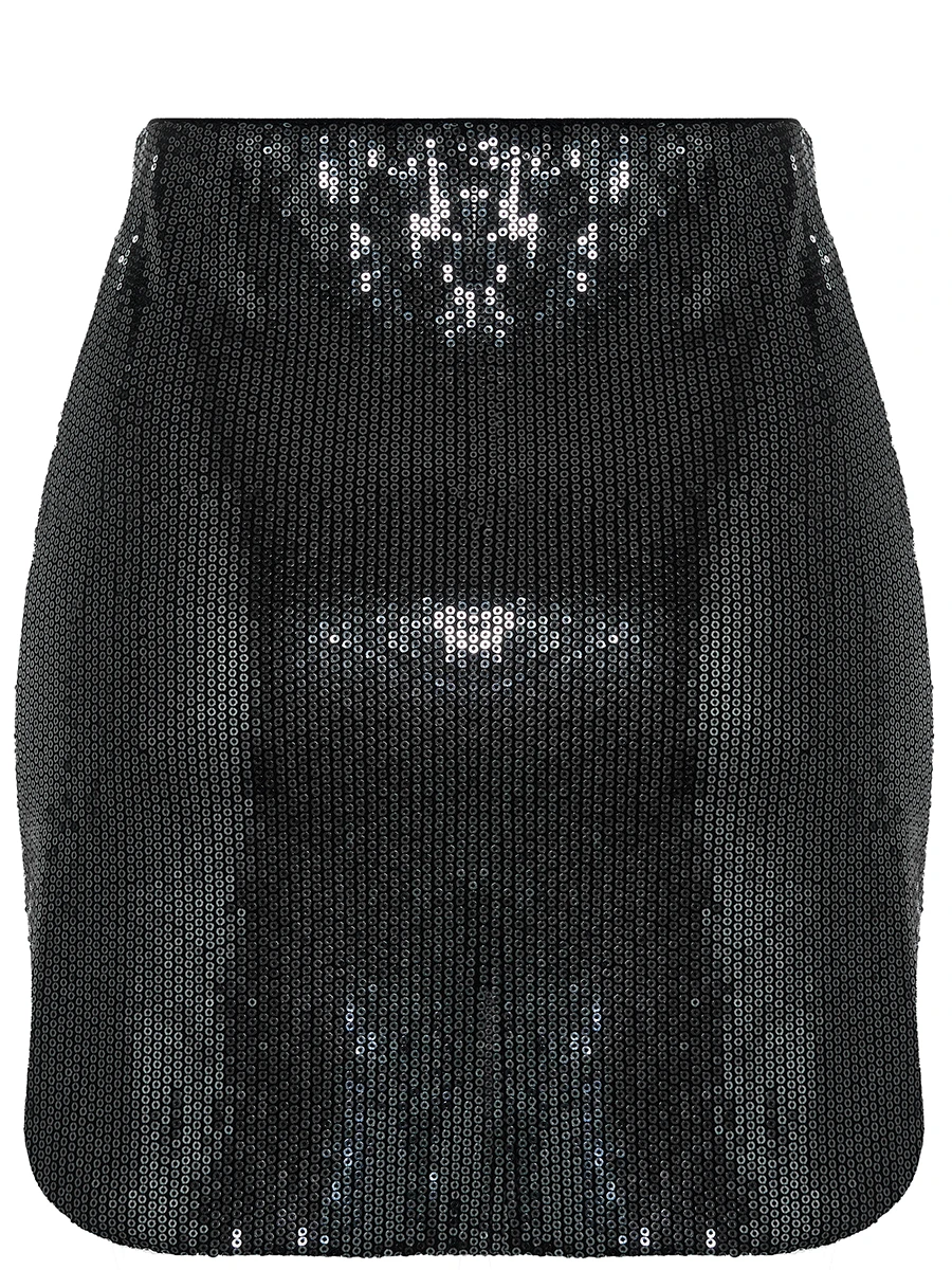 Юбка с пайетками