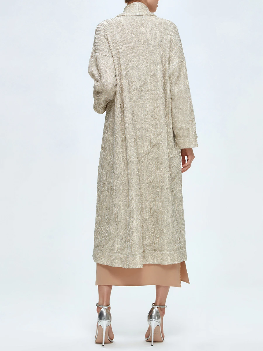 Кардиган однотонный