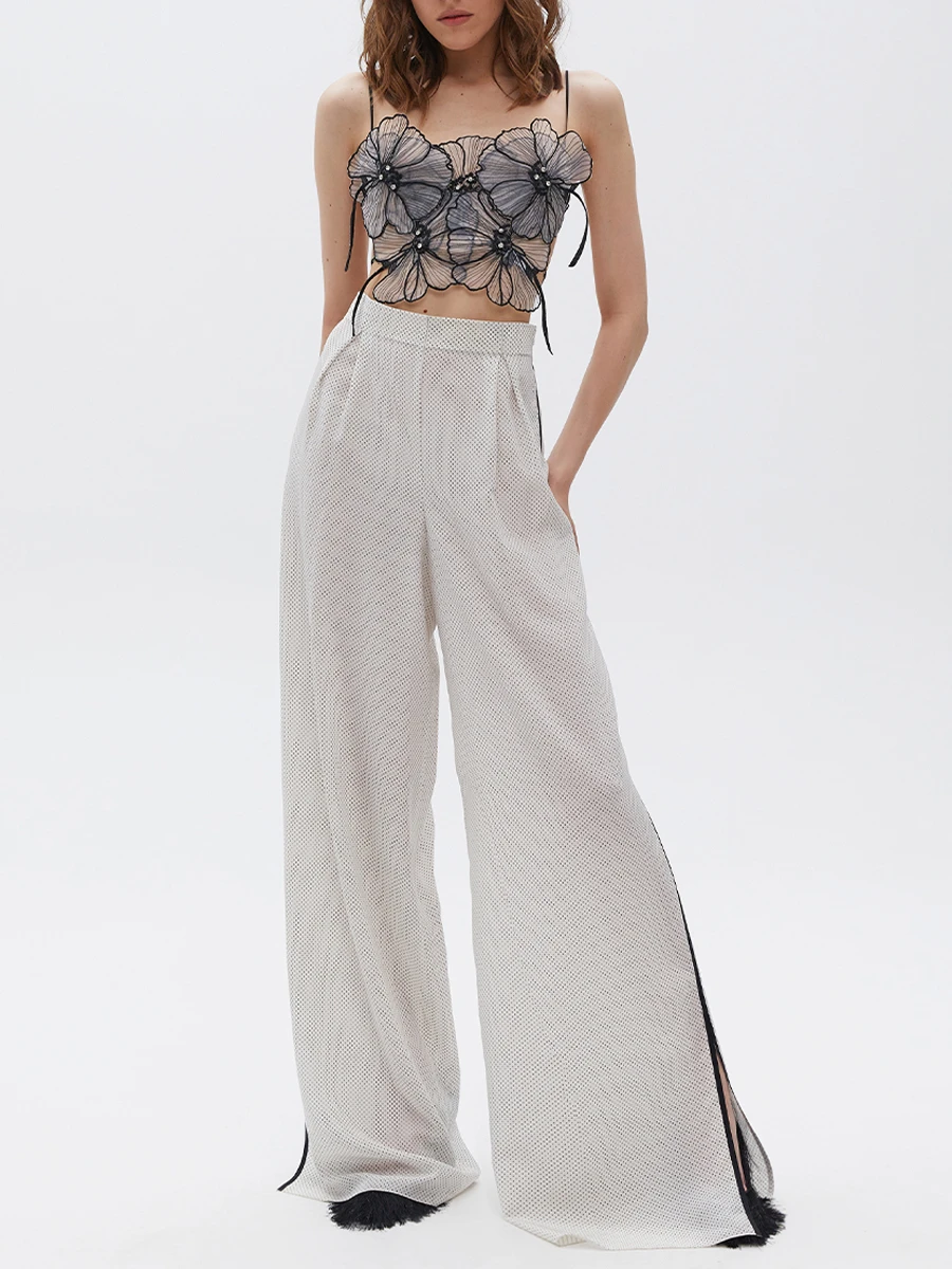 Костюм шелковый