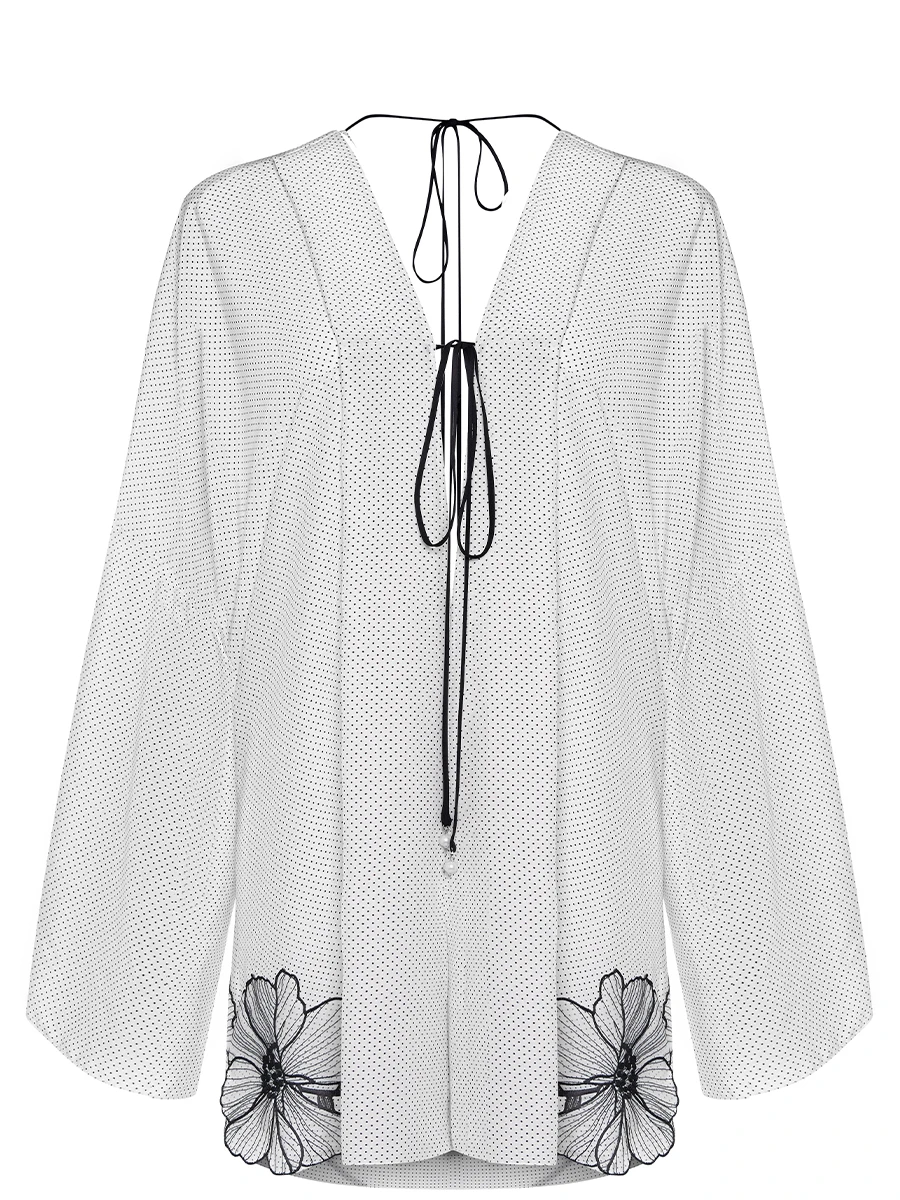 Костюм шелковый