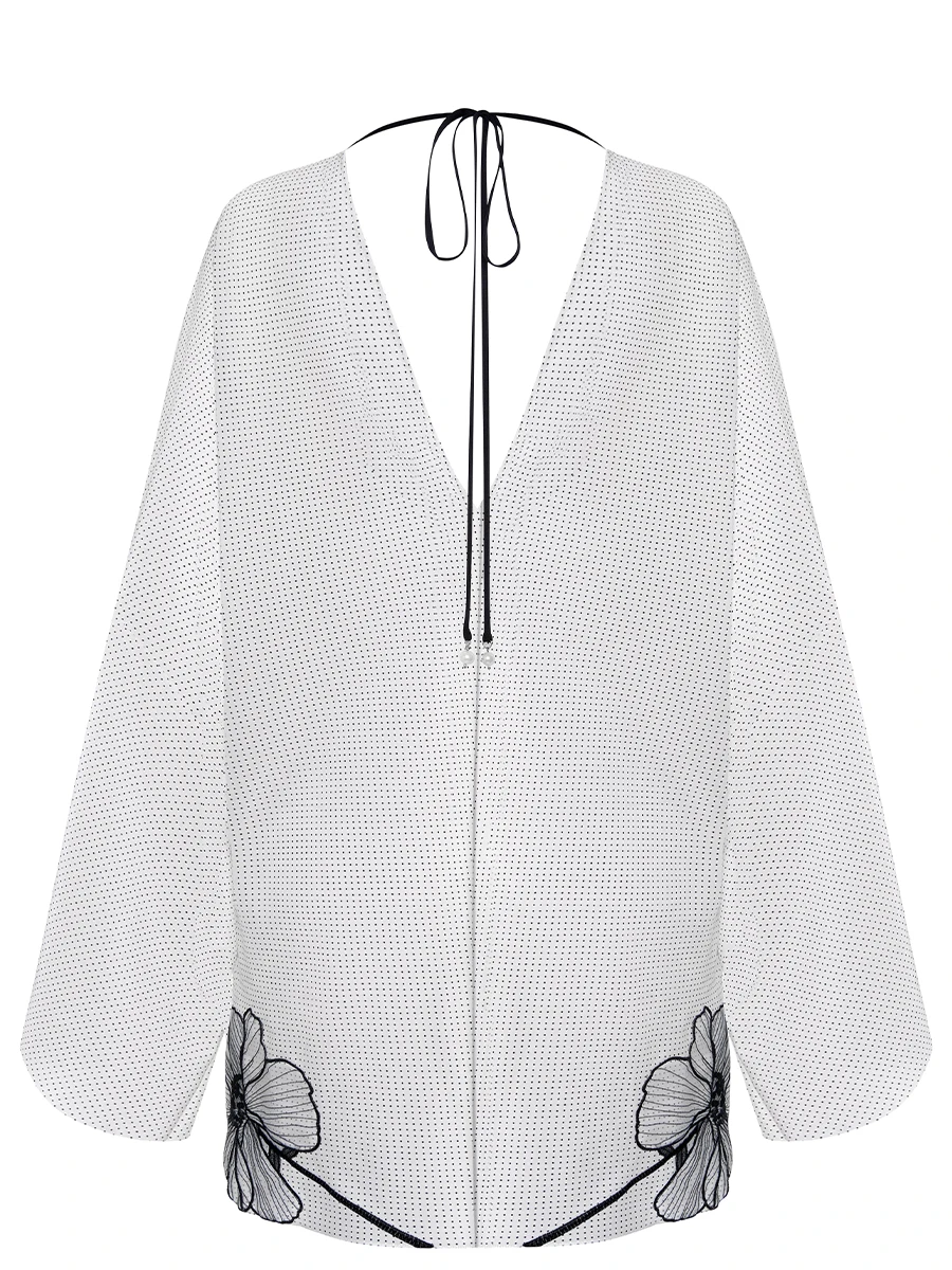 Костюм шелковый