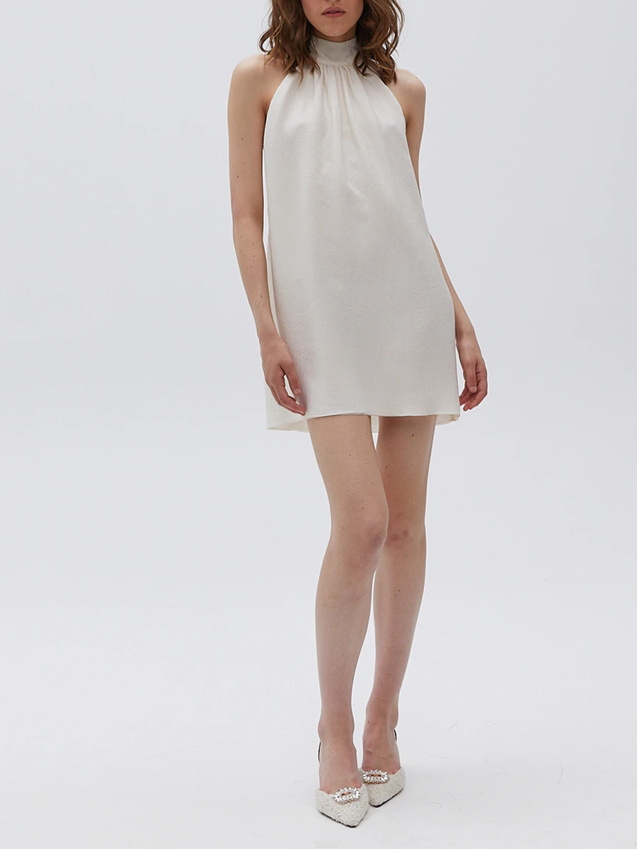 Платье шелковое